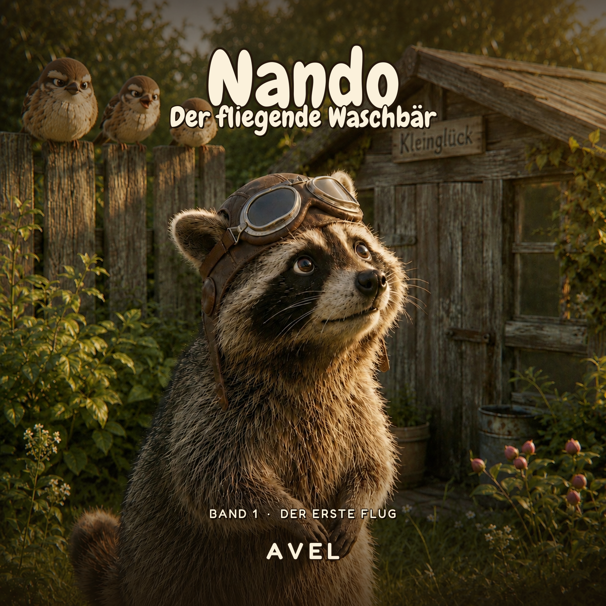 Cover von Band 1 – Der erste Flug (kinderbuch, AVEL Verlag)