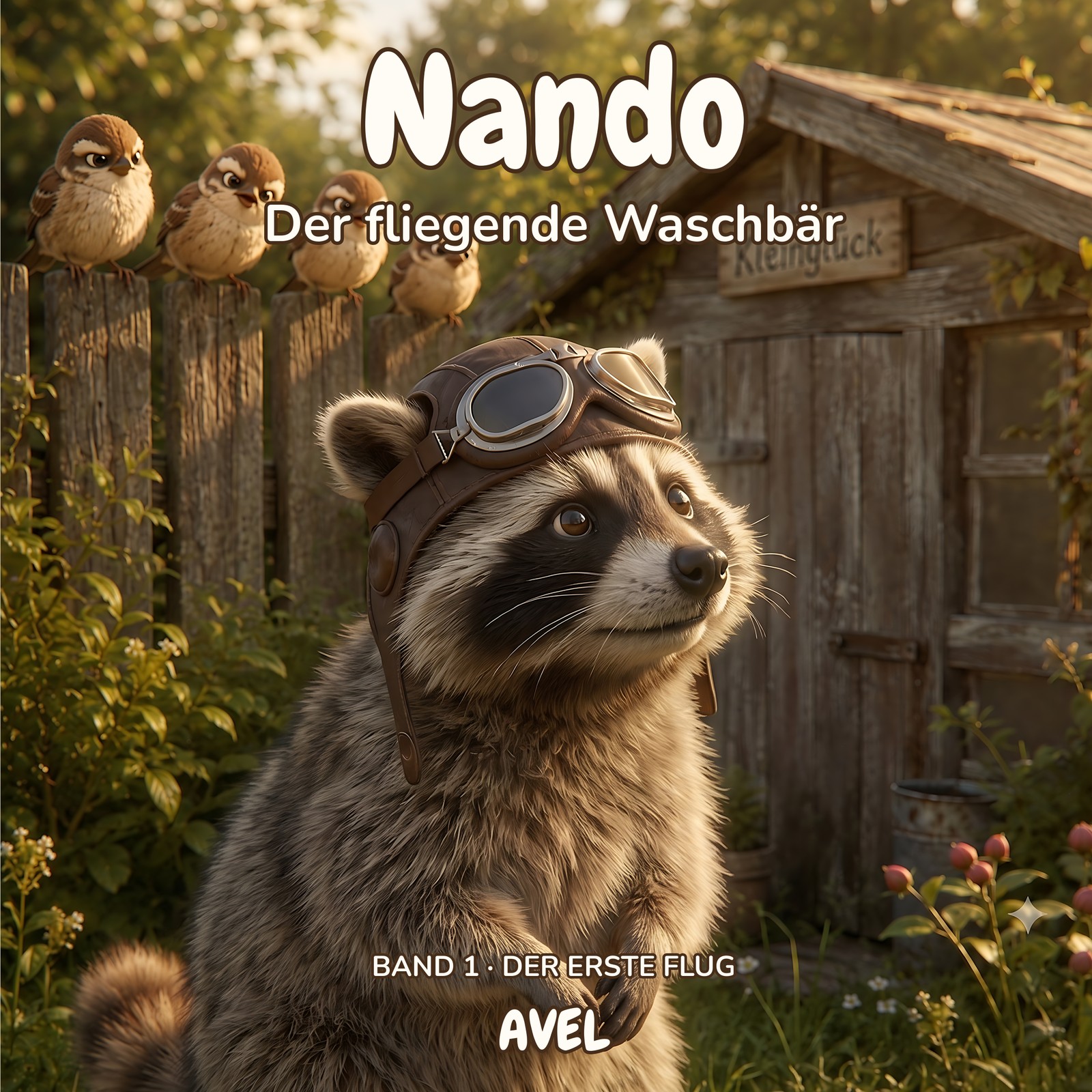 Cover von Band 1 – Der erste Flug (kinderbuch, AVEL Verlag)